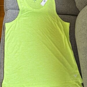 Neon Green Sleeveless Tank Top